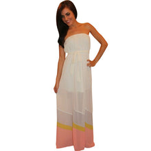 Fashion Women's Sexy Beach Boho Maxi Long Evening Party Sleeveless Sundress J4U66