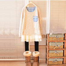 Women's Warmer Sweater Ruffles Tops Casual O-Neck Shirt Blouse PulloversJFY66
