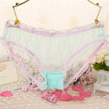 Womens Sexy Panties Briefs Lace Sheer Knickers Bikini Lingerie Underwear J4U66