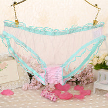 Womens Sexy Panties Briefs Lace Sheer Knickers Bikini Lingerie Underwear J4U66