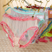 Womens Sexy Panties Briefs Lace Sheer Knickers Bikini Lingerie Underwear J4U66