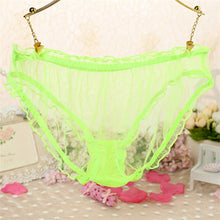 Womens Sexy Panties Briefs Lace Sheer Knickers Bikini Lingerie Underwear J4U66