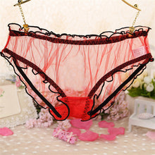 Womens Sexy Panties Briefs Lace Sheer Knickers Bikini Lingerie Underwear J4U66