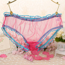 Womens Sexy Panties Briefs Lace Sheer Knickers Bikini Lingerie Underwear J4U66