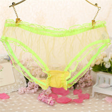 Womens Sexy Panties Briefs Lace Sheer Knickers Bikini Lingerie Underwear J4U66