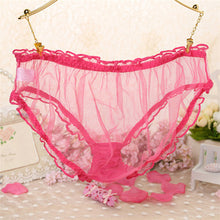 Womens Sexy Panties Briefs Lace Sheer Knickers Bikini Lingerie Underwear J4U66