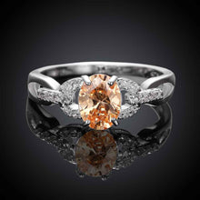 jewellery charms silver rings for women insets duble heart aliancas joyas fspr00 J4U66