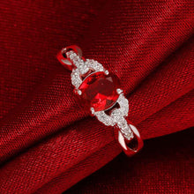 jewellery charms silver rings for women insets duble heart aliancas joyas fspr00 J4U66