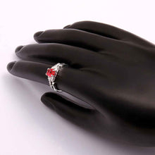 jewellery charms silver rings for women insets duble heart aliancas joyas fspr00 J4U66