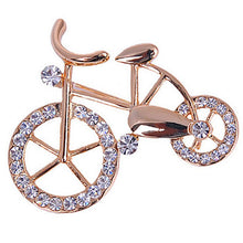 able bike bicycle lovers pectoral flower gift brooch Pin S s J4U66