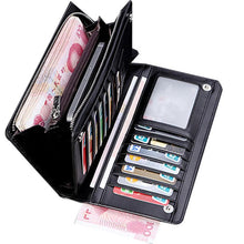 Fau Leather Men Wallets Business Brand Card holder Coin Purse Men's Long Zipper Wallet Leather Clutch carteira masculina J4U66
