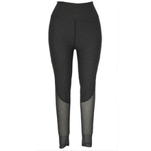 Fitness Leggings Women High Waist Patchwork Mesh Leggings Skinny Push Up Calzas Deportivas Mujer Fitness Legins J4U66
