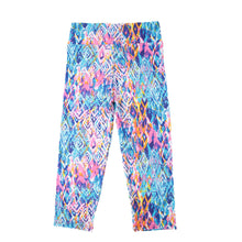 fitness women leggings high waist floral printing cropped yuga pants workout casual pants trousers women leggins J4U66