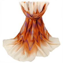 floral print scarves women high ladies bohemian chiffon bufandas boho foulard femme beach cover islam muslim hijab J4U66