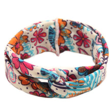 Floral Print Turban Headband, Baby Top Knot Headband, Girls Headwrap Head Band Hair Accessories Headwear Bandeau Bebe Fille LE3 J4U66