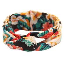 Floral Print Turban Headband, Baby Top Knot Headband, Girls Headwrap Head Band Hair Accessories Headwear Bandeau Bebe Fille LE3 J4U66