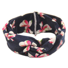 floral print turban headband baby top knot headband girls headwrap head band hair accessories headwear bandeau bebe fille J4U66