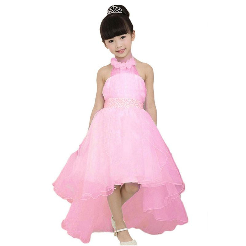 Flower Girl Dress Birthday Wedding Formal Pageant Recital Graduation Bridesmaid J4U66