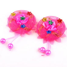 Flowers Hair Holder Gum Rope Baby Girls Kids Cute Hair Tie Accessories Elastic Scrunchie Styling Head Wear J4U66