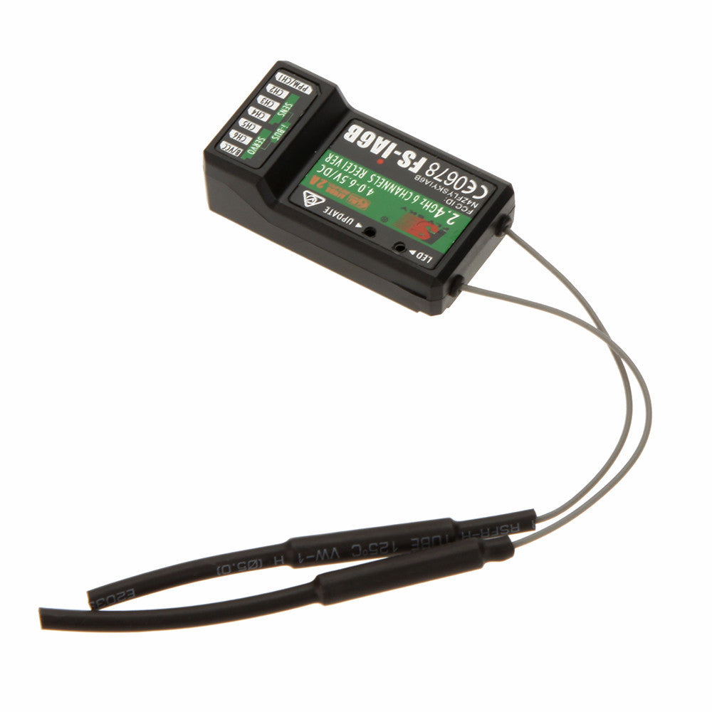 flysky fs iab 2 4g ch rc receiver ppm output compatible flysky i4 i i10 transmitter ppm output for aircraft drone rc parts J4U66