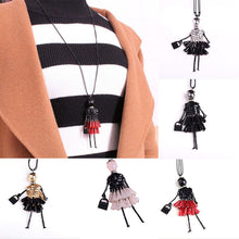 For Lover Gifts Bead Dress Long Chain Handmade Jewelry Accessories S  Doll Pendant Necklaces J4U66