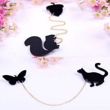 For Women Hotsale able Creative Brooch Fruit Squirrel Birds Butterflies Cat Brooches Pins J4U66
