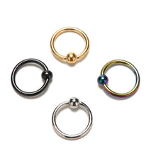 For Women 4 Colors s Nose Rings Stainless Steel Nose Lip Ring Nose Stud Body Piercing Jewelry J4U66
