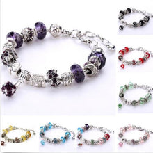 For Women Crystal Beads Bracelet Women Men s Gold Jewellery Heart Charm Bracelets & Bangles J4U66