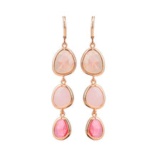 For Women Long Dangle Earrings Women Jewelry Charms Colorful Crystal Stone Long Drop Earrings J4U66
