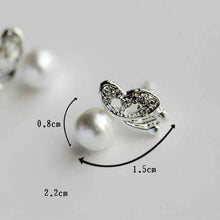 For Women Gifts butterfly pearl earrings, han edition earrings jewelry for the bride's Pearl Stud Earrings J4U66