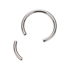 For Women Girl 10 mm Piercing Segment Rings Labret Lip Nose Piercing Jewelry 3 Colors Hoop Ear Tongue Rings J4U66