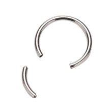 For Women Girl 10 mm Piercing Segment Rings Labret Lip Nose Piercing Jewelry 3 Colors Hoop Ear Tongue Rings J4U66