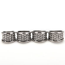 For Women Man Jewelry Male Finger Ring Braid Finger Ring s Seling Titanium Steel Rings J4U66