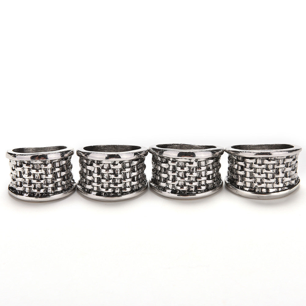 For Women Man Jewelry Male Finger Ring Braid Finger Ring s Seling Titanium Steel Rings J4U66