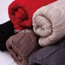 Free&New Fashion Warm Men Pure Wool Knitted Neck Long Wraps Shawl Scarf J4U66