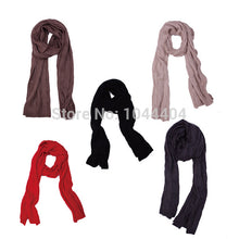 Free&New Fashion Warm Men Pure Wool Knitted Neck Long Wraps Shawl Scarf J4U66