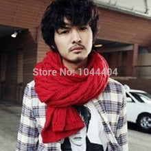 Free&New Fashion Warm Men Pure Wool Knitted Neck Long Wraps Shawl Scarf J4U66