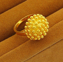 18k real gold plated ring hollow pattern anel masculino jewelry display yhdr007 J4U66