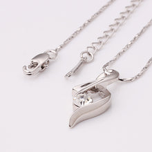 18k gold plating women necklace casual pendant colar feminino love J4U66