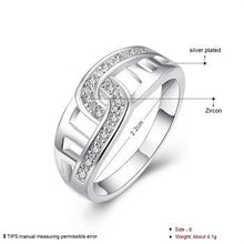 silver plated ring austria crystal prices in euros love J4U66