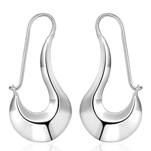 silver earings jewelry flat gloss brinco sport smte33 J4U66