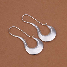 silver earings jewelry flat gloss brinco sport smte33 J4U66