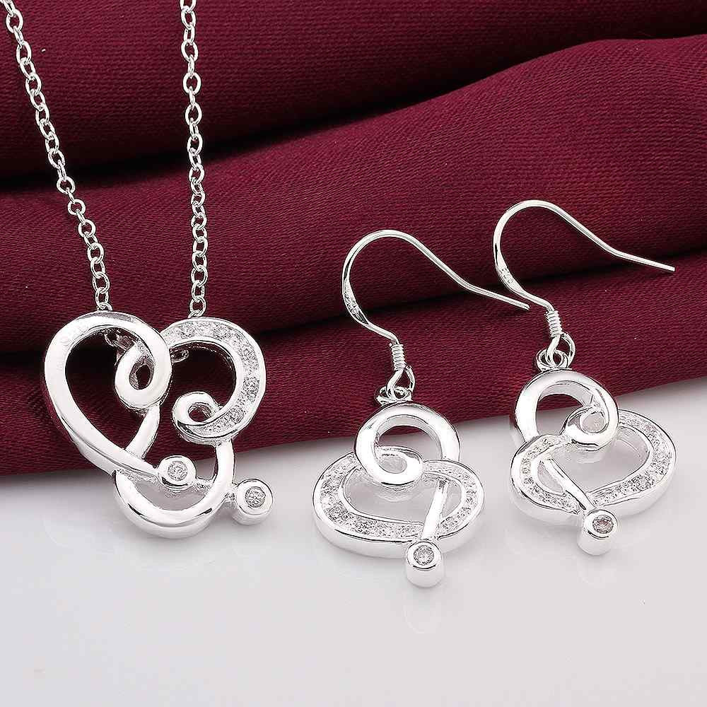 silver plated jewelry set cloud n e 100 hand madeball smts2 J4U66