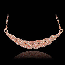 austrian crystal necklaces for women rose golden crystal collane hbn03 J4U66