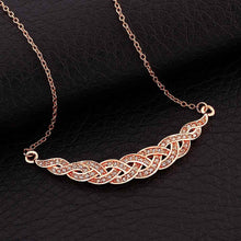 austrian crystal necklaces for women rose golden crystal collane hbn03 J4U66