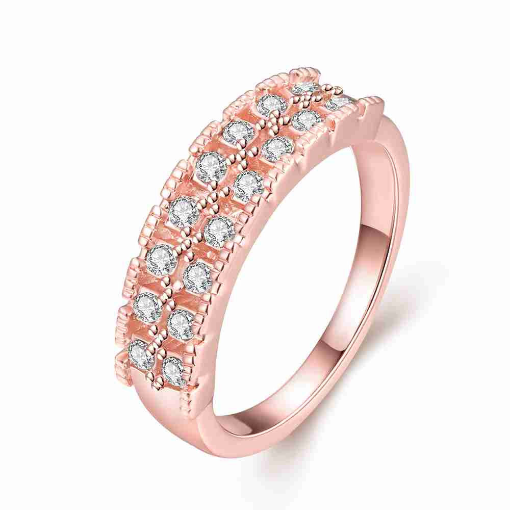 lovely 18k gold plating rings for men double small drill prices in euros charm hbr274 J4U66