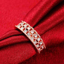 lovely 18k gold plating rings for men double small drill prices in euros charm hbr274 J4U66