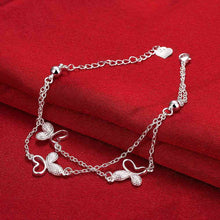 lovely silver plated bracelet butterfly pulseiras summer jewelry smth40 J4U66