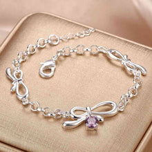 lovely silver plated bracelet men butterfly pulseirasmth442 J4U66