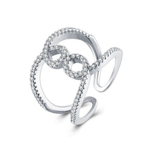 acessorios para mulher wedding ring arc inlaid crystal opal diy hbr2 J4U66